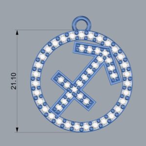 Sagitario de 21mm