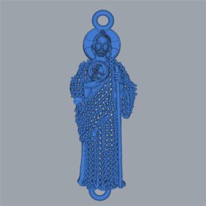 San Judas para Pulsera de 4cm